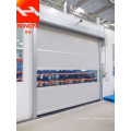 Porte industrielle rapide en PVC